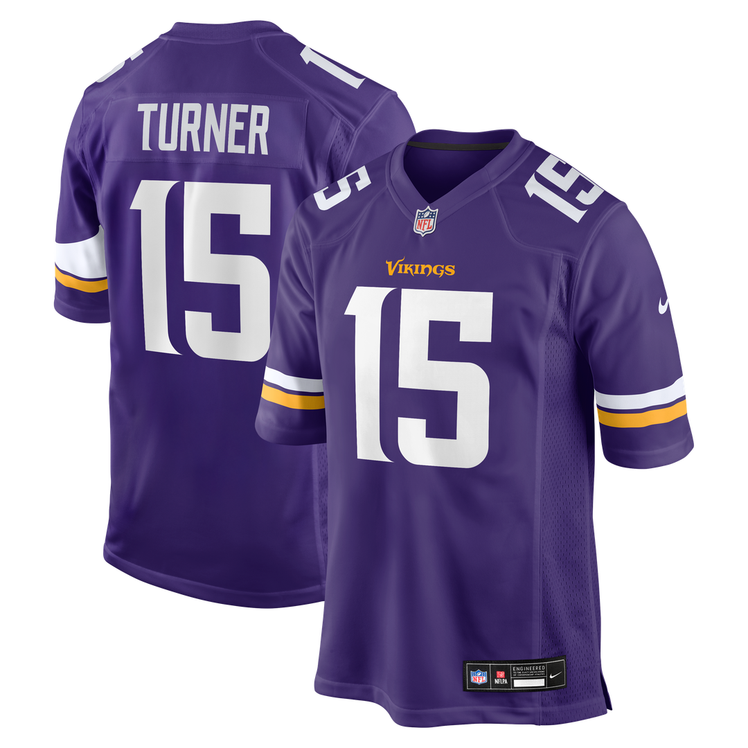 Dallas Turner Minnesota Vikings Alternate Jersey - White