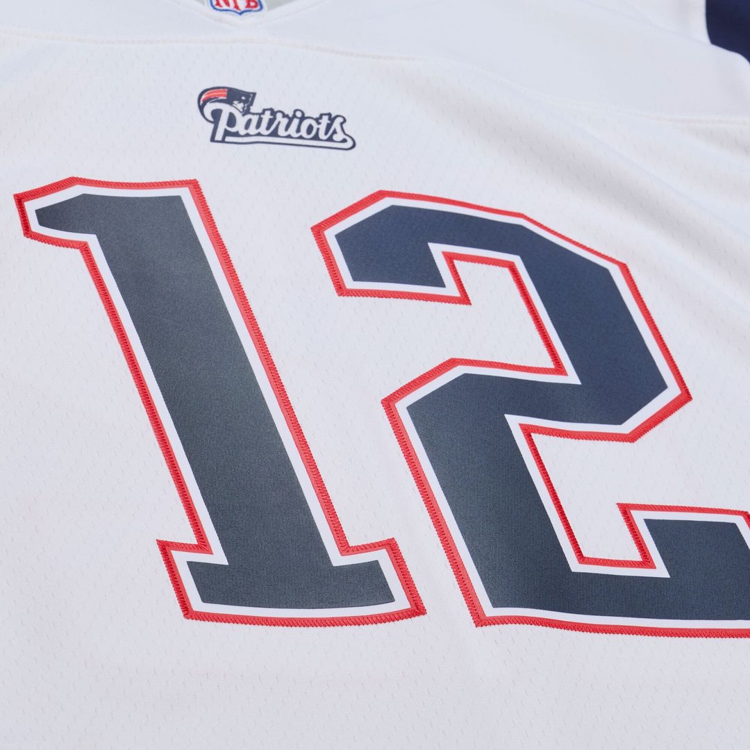 Tom Brady New England Patriots 2000 Legacy Jersey - White