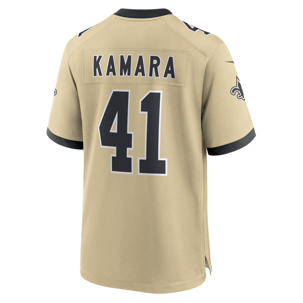 Alvin Kamara New Orleans Saints Gameday Golds Alternate Jersey - Gold