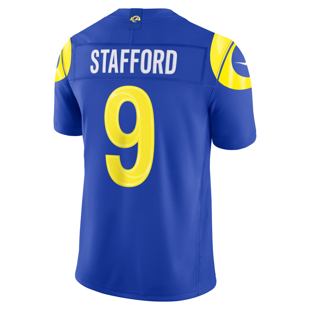Matthew Stafford Los Angeles Rams Team Stitched Jersey - Royal