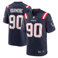Christian Barmore New England Patriots Player Jersey - Navy