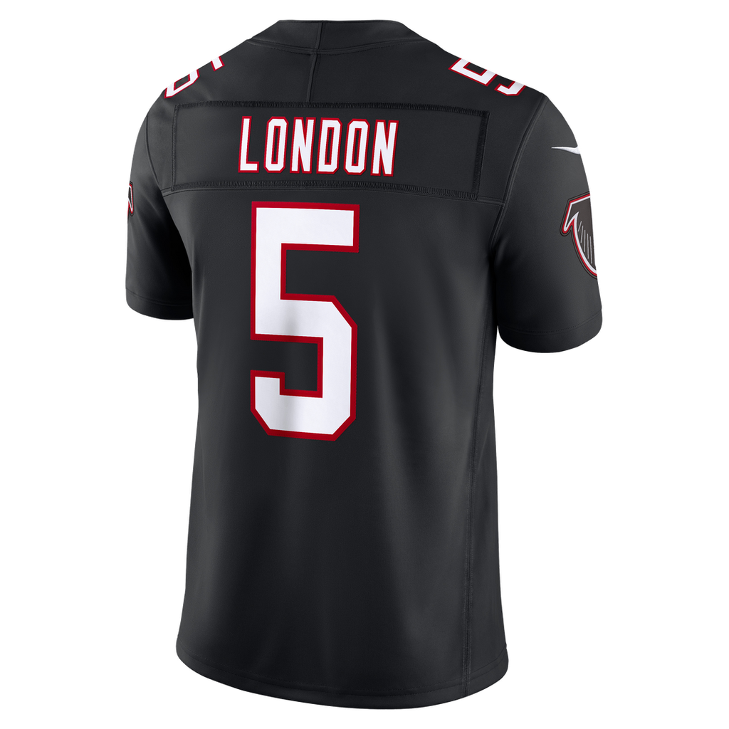 Drake London Atlanta Falcons Alternate Throwback Stitched Jersey - Black