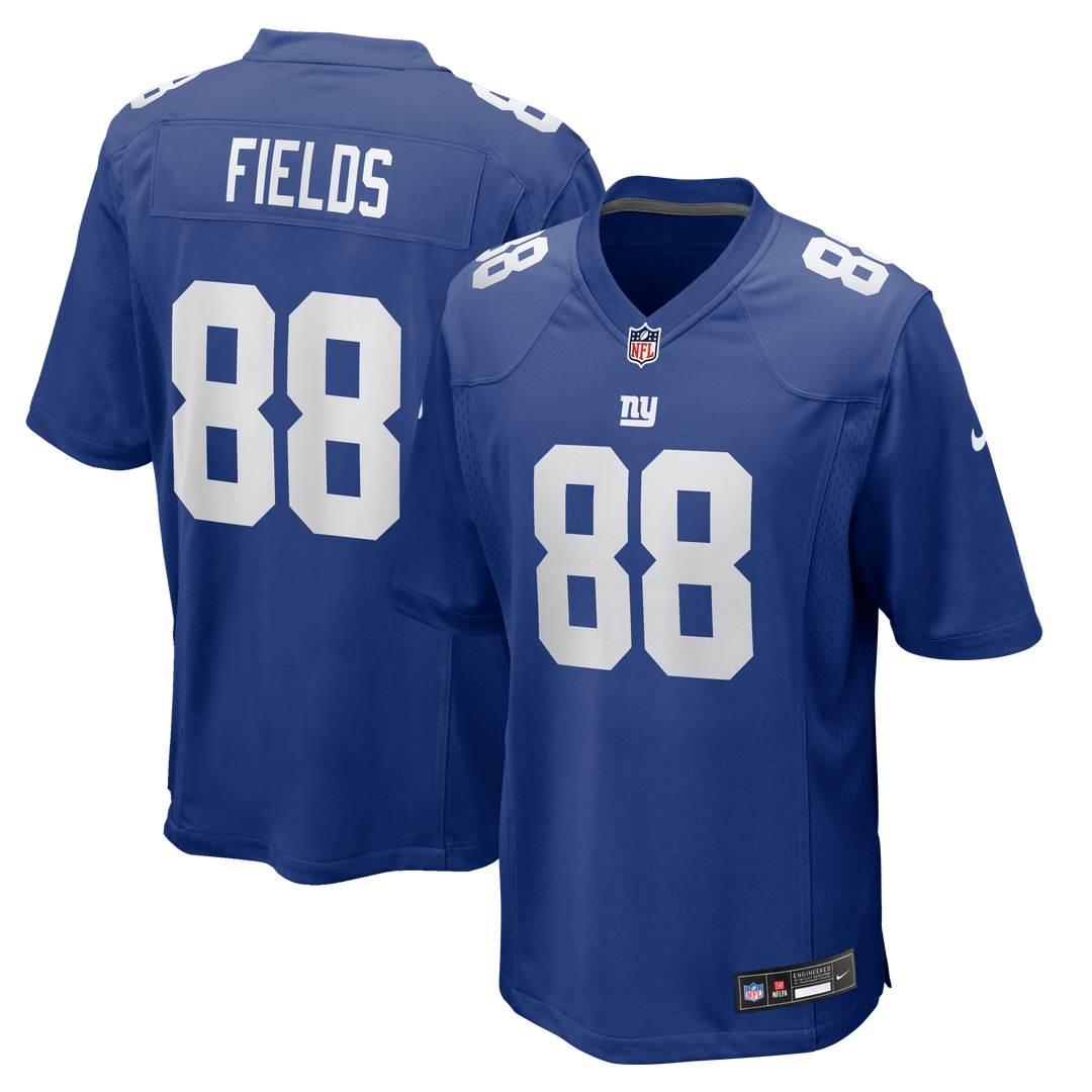 Malachi Fields New York Giants Team Jersey - Royal
