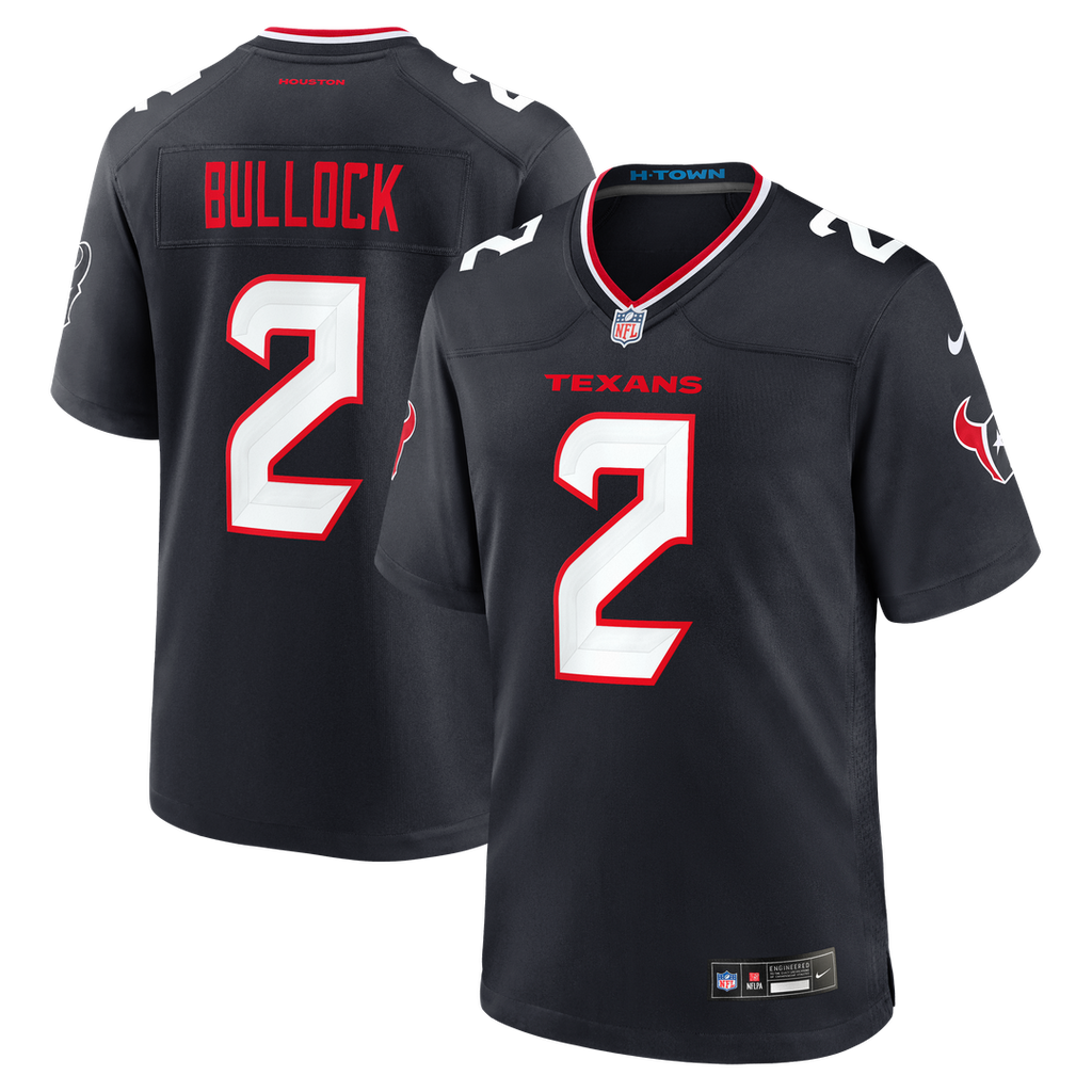 Calen Bullock Houston Texans Team Jersey - Navy