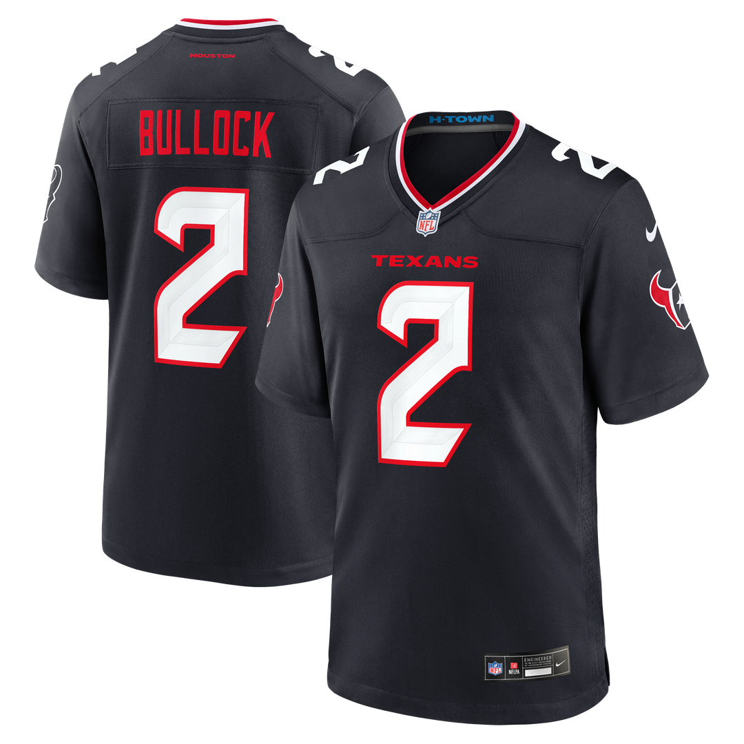 Calen Bullock Houston Texans Team Jersey - Navy