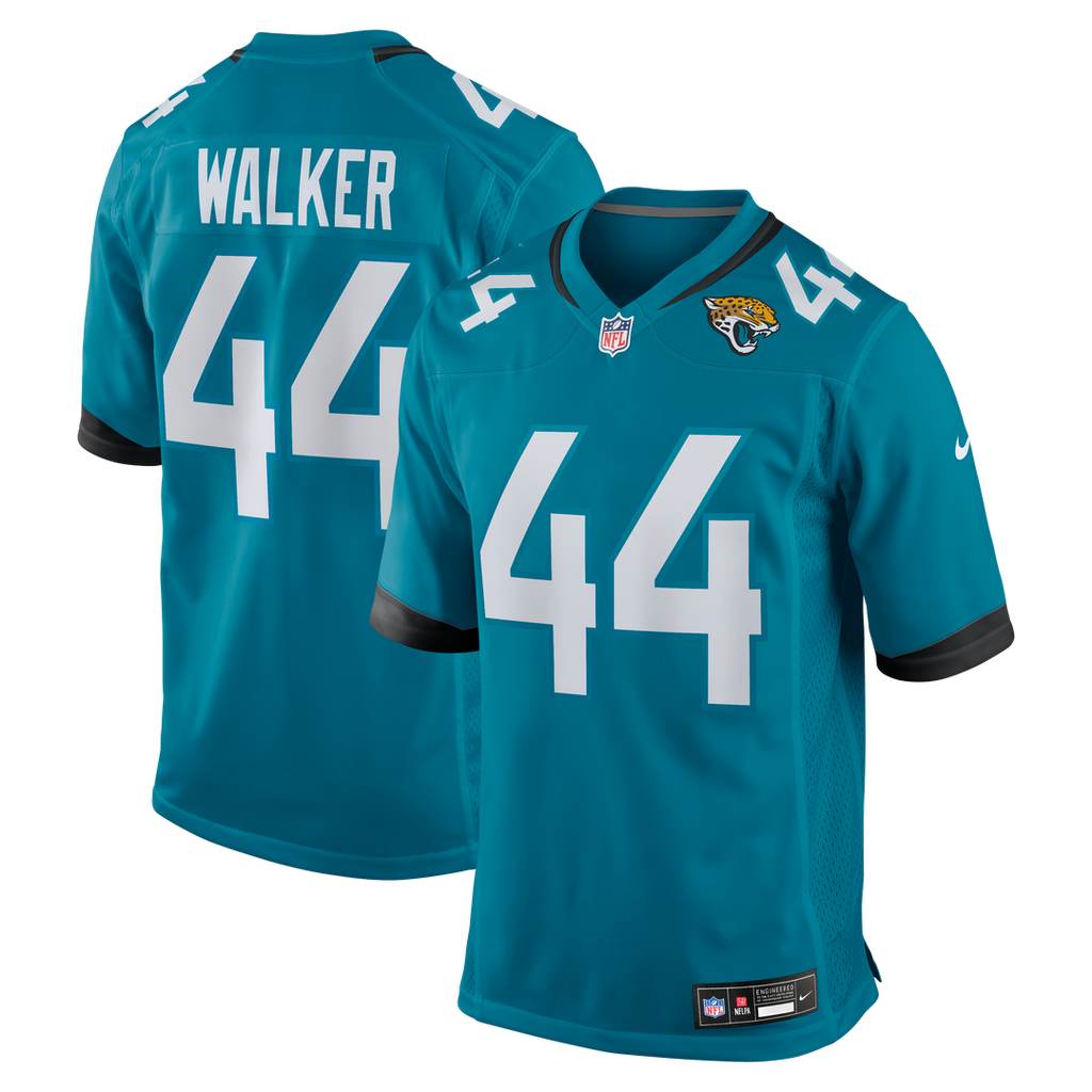 Travon Walker Jacksonville Jaguars Player Jersey - Teal