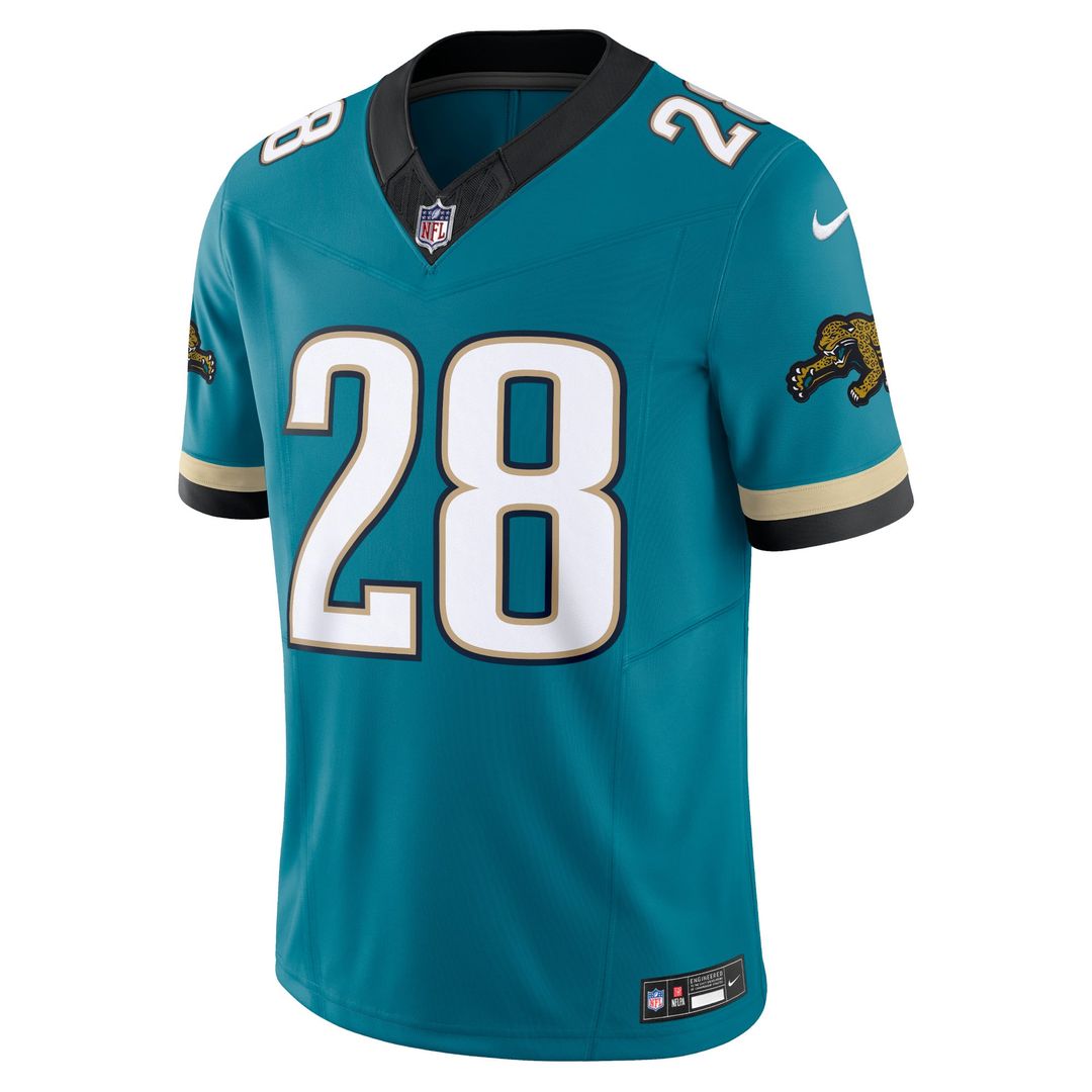 Fred Taylor Jacksonville Jaguars Prowler Throwback Limited Retired Player Jersey - Teal