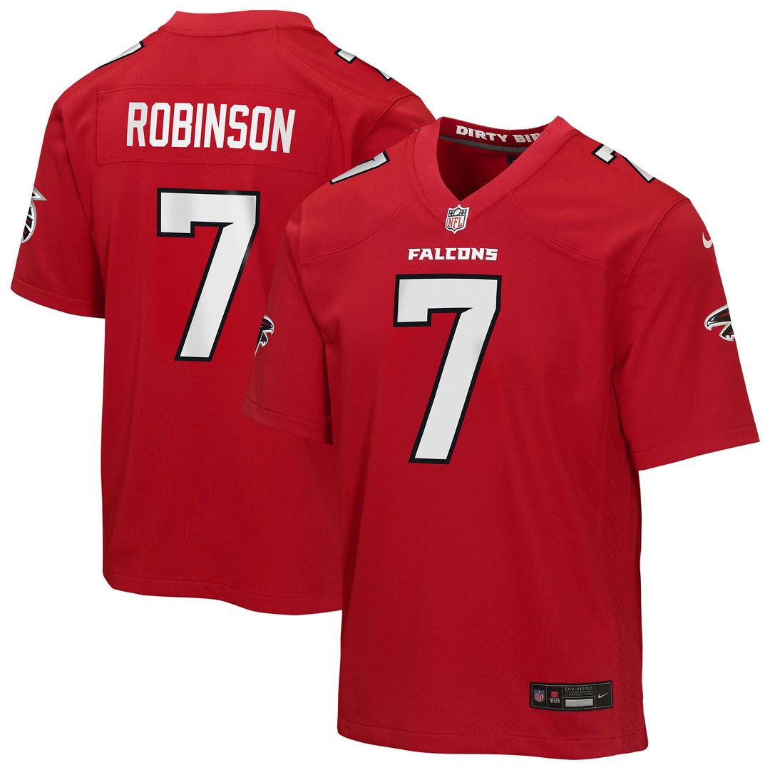 Bijan Robinson Atlanta Falcons Youth Jersey - Red