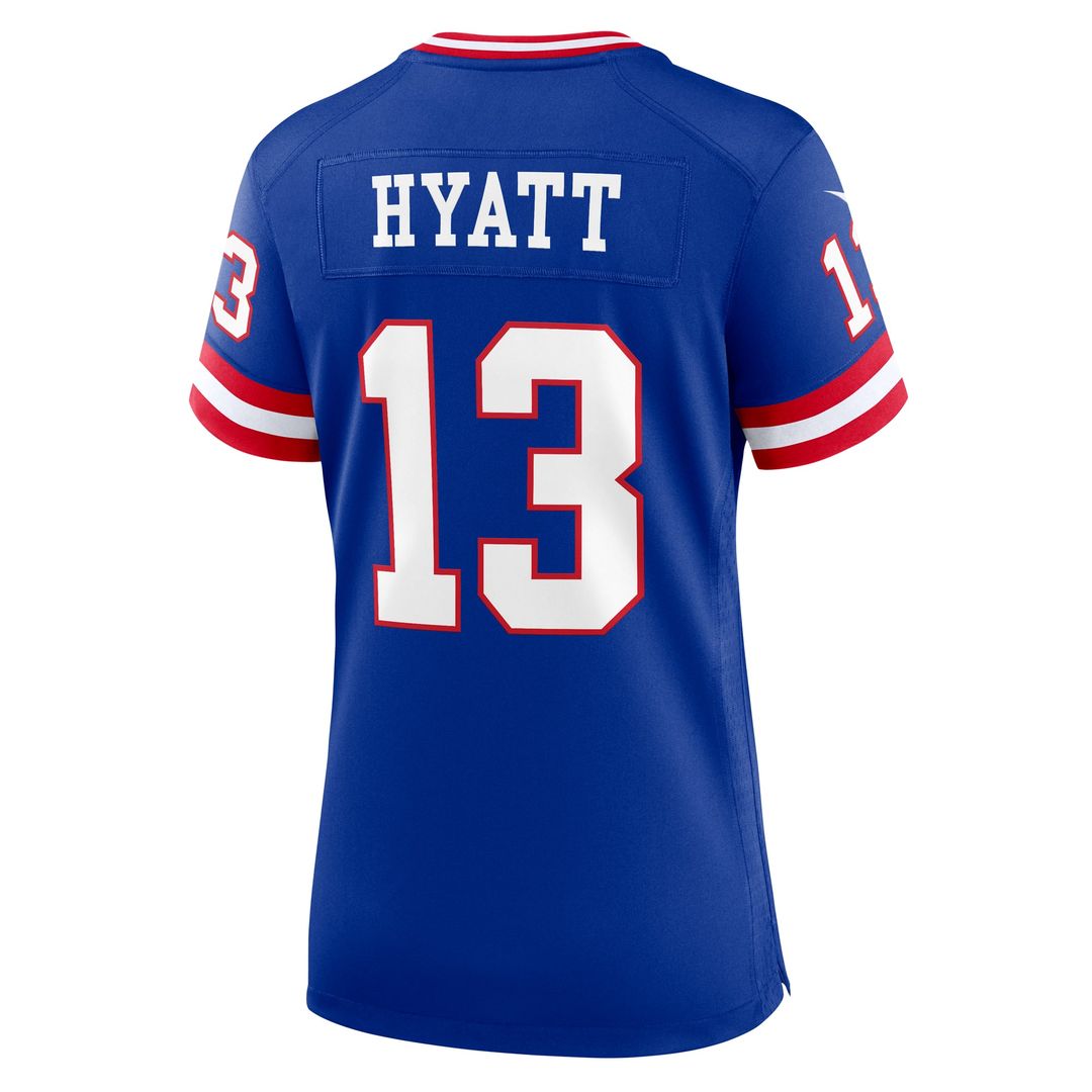 Jalin Hyatt New York Giants Women's Alternate Jersey - Century Red