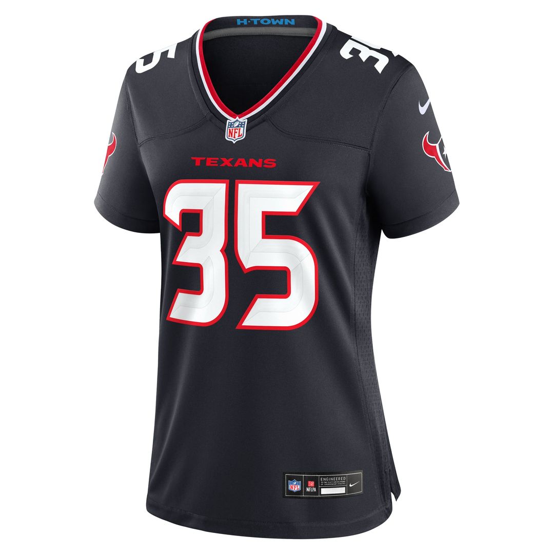 Jake Hansen Houston Texans Women's Team Jersey - Navy