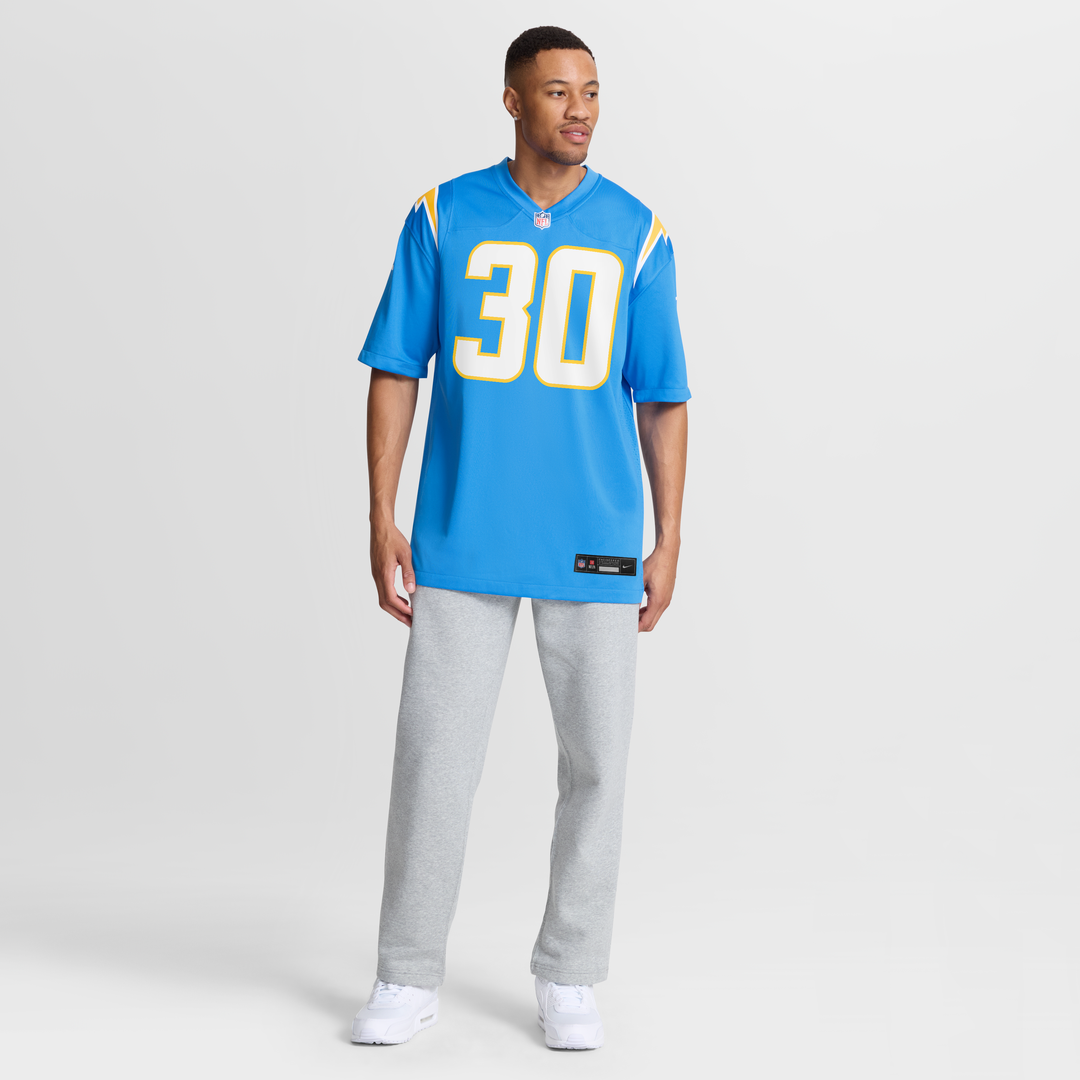 Alec Ingold Los Angeles Chargers Team Jersey - Powder Blue
