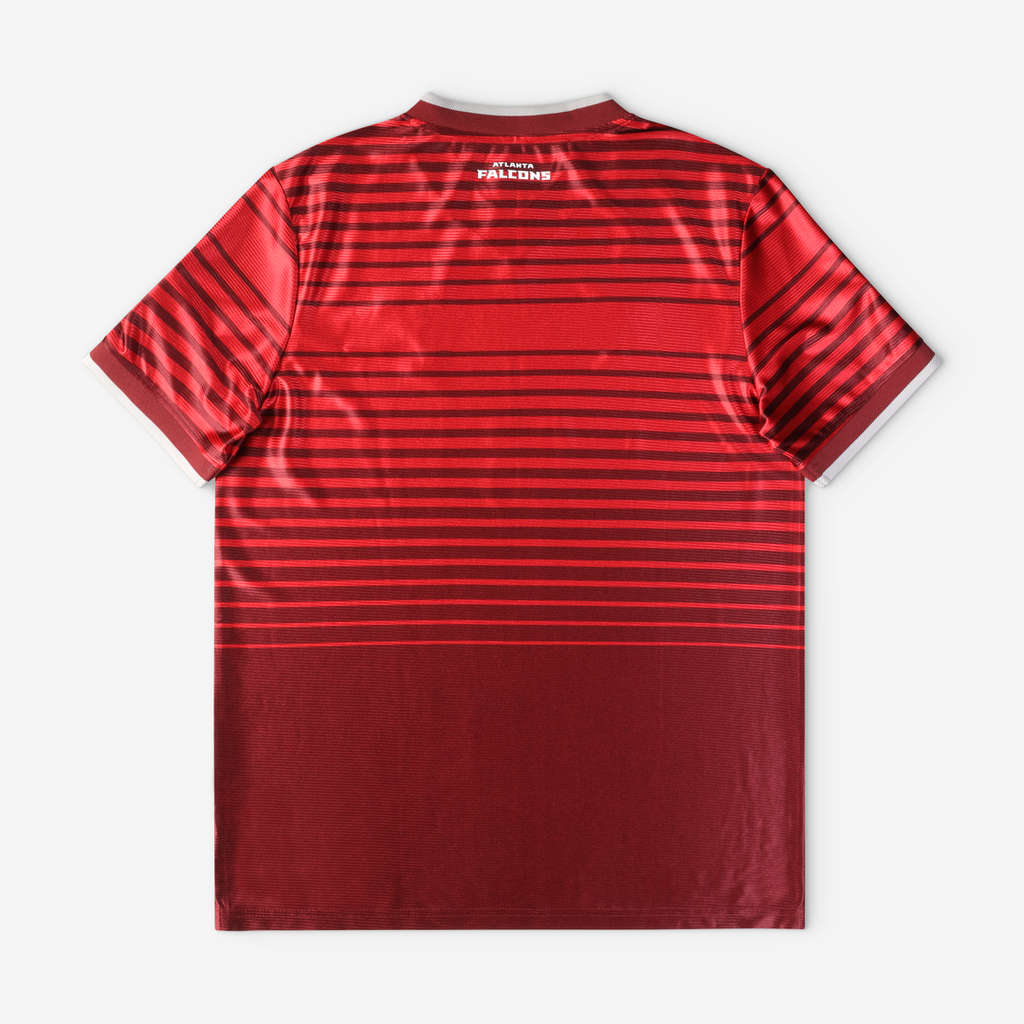 Atlanta Falcons Youth Football x Football V-Neck Fan Top - Red