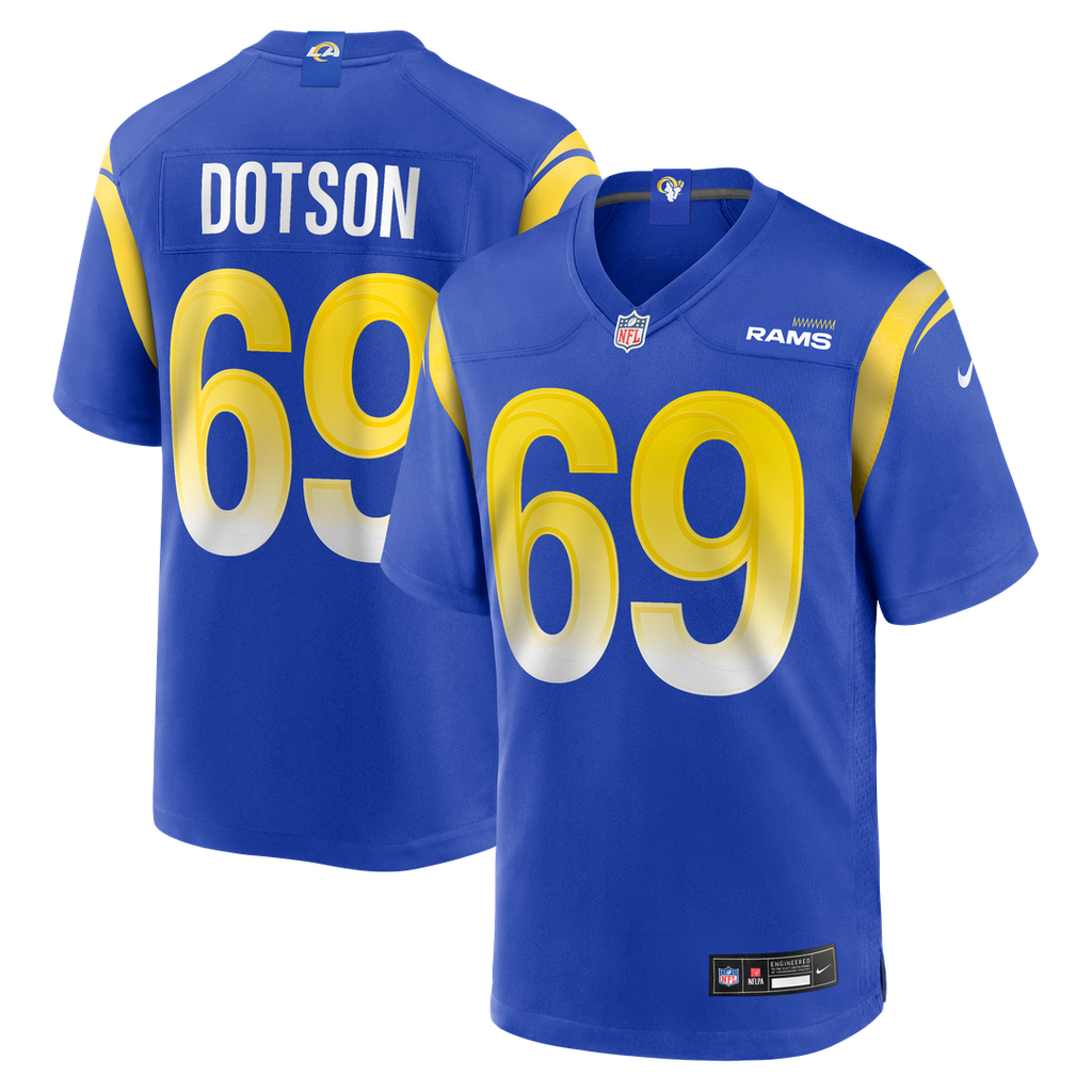 Kevin Dotson Los Angeles Rams Jersey - Royal