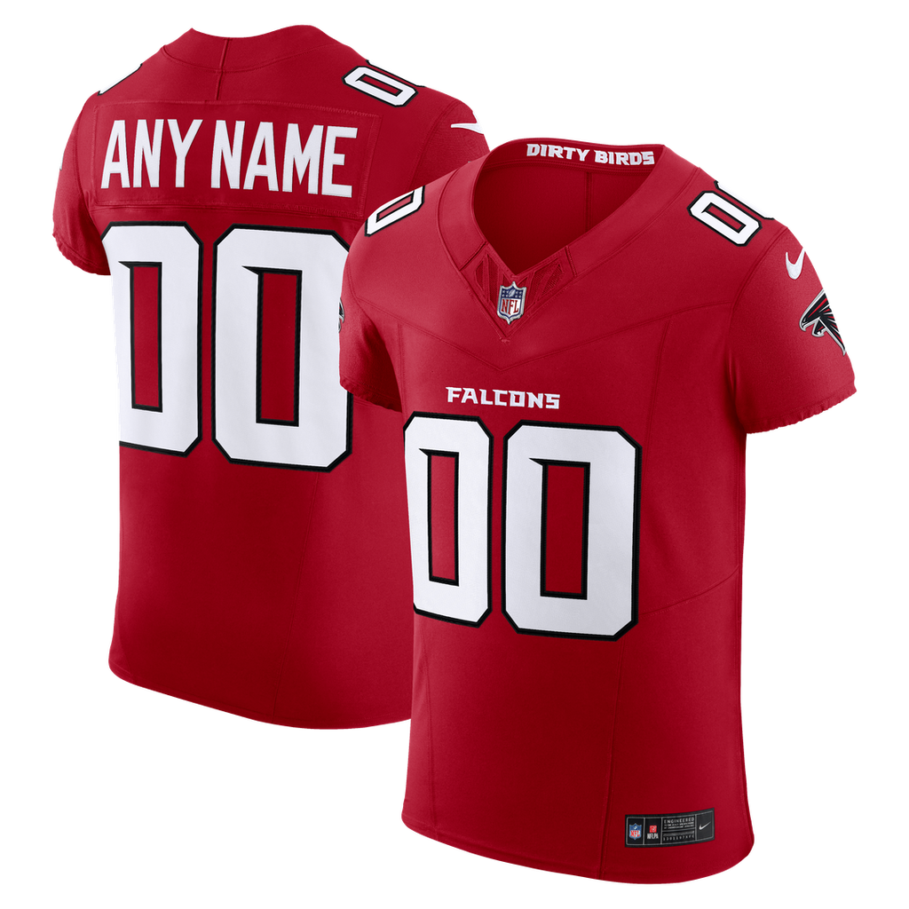 Atlanta Falcons Elite Custom Jersey - Red