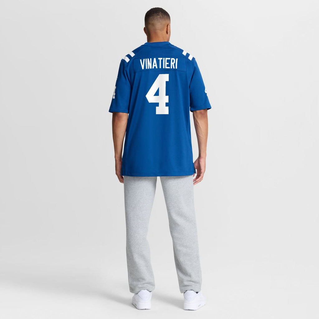 Adam Vinatieri Indianapolis Colts Team Retired Jersey - Royal