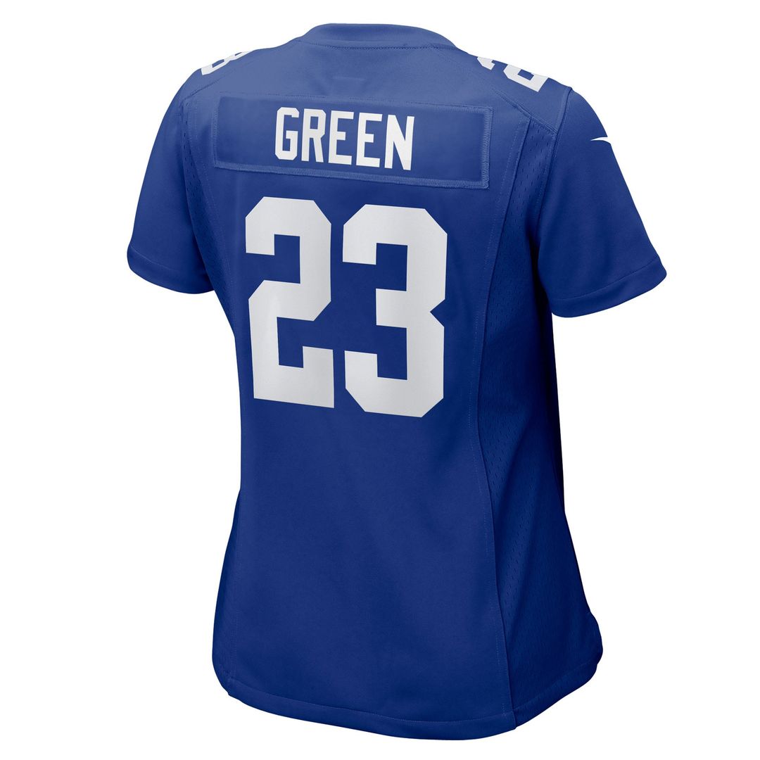 Art Green New York Giants Women's Team Jersey - Royal