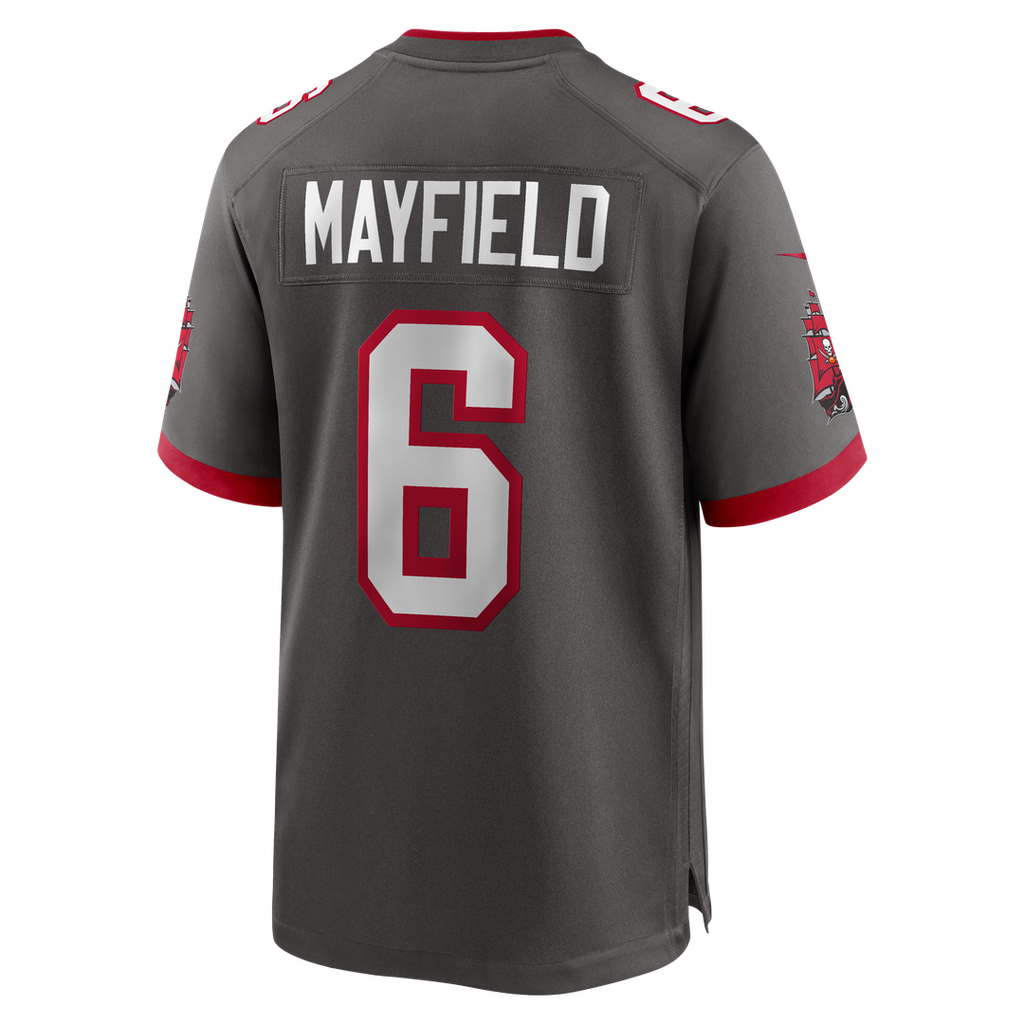 Baker Mayfield Tampa Bay Buccaneers Alternate Jersey - Pewter