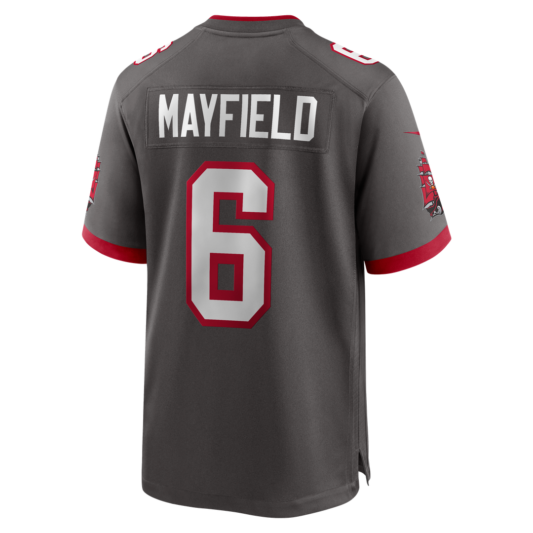 Baker Mayfield Tampa Bay Buccaneers Alternate Jersey - Pewter