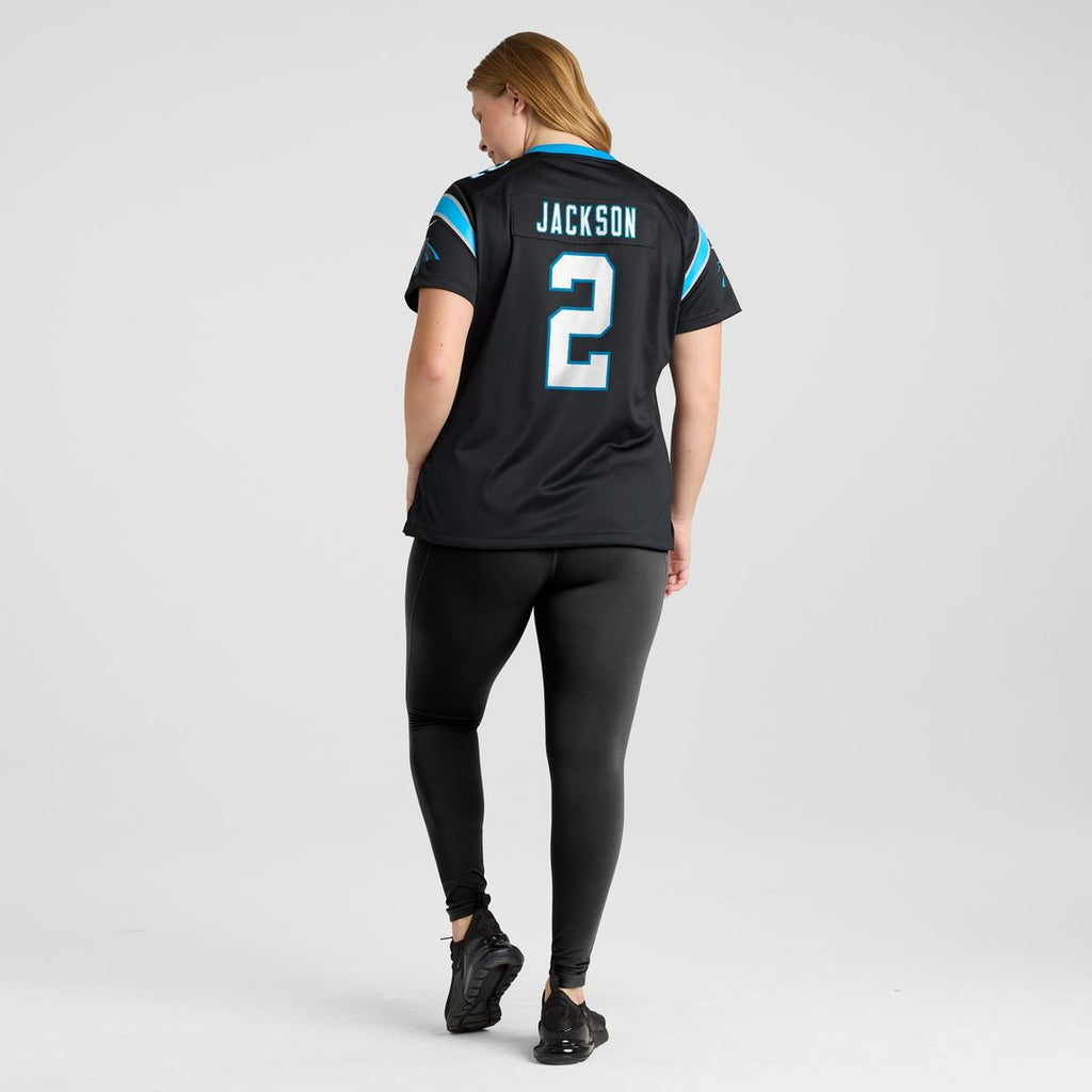 Mike Jackson Carolina Panthers Women's Jersey - Black
