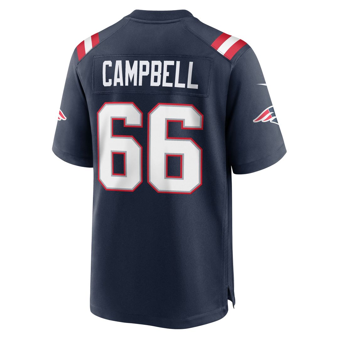 Will Campbell New England Patriots Team Jersey - Navy