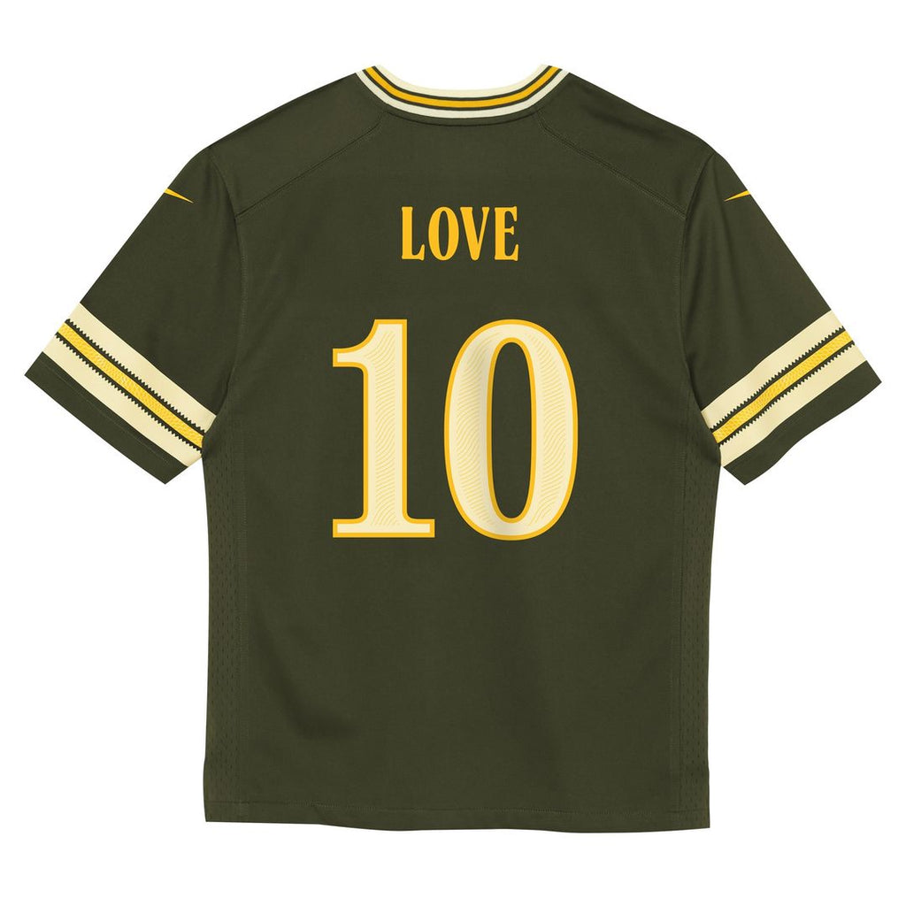 Love Green Bay Packers Preschool 2026 Rivalries Collection Jersey - Green
