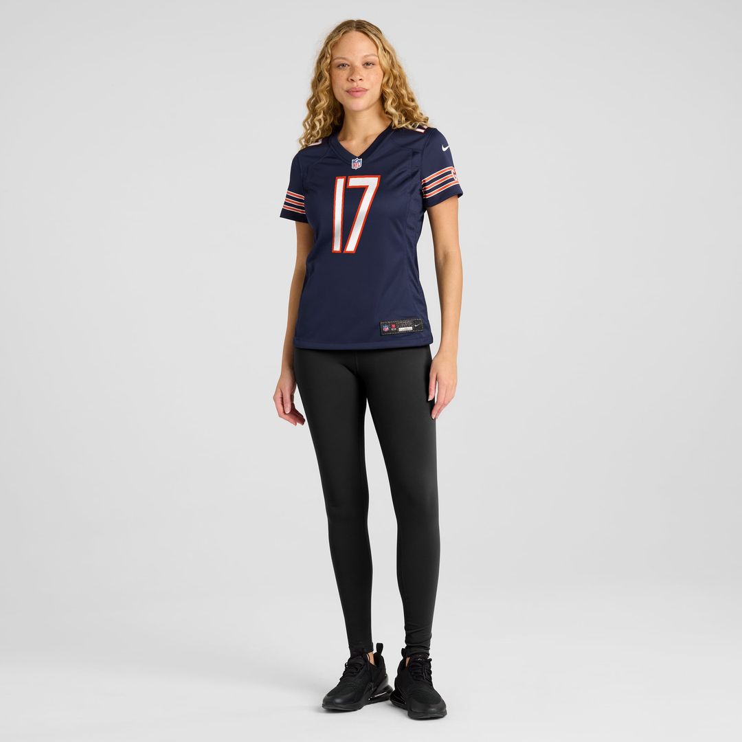 Tyson Bagent Chicago Bears Women's Jersey - Navy