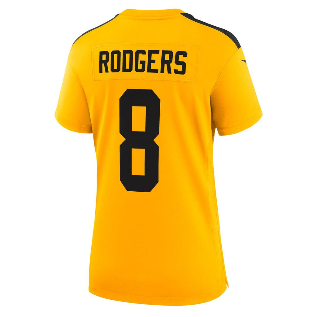 Aaron Rodgers Pittsburgh Steelers Women's Alternate 1933 Throwback Jersey - Gold