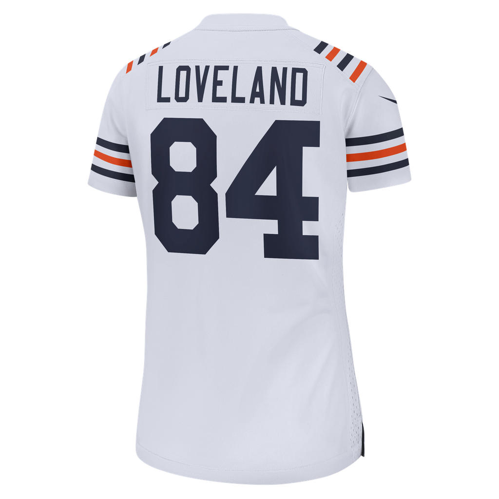 Colston Loveland Chicago Bears Women's Alternate Jersey - White