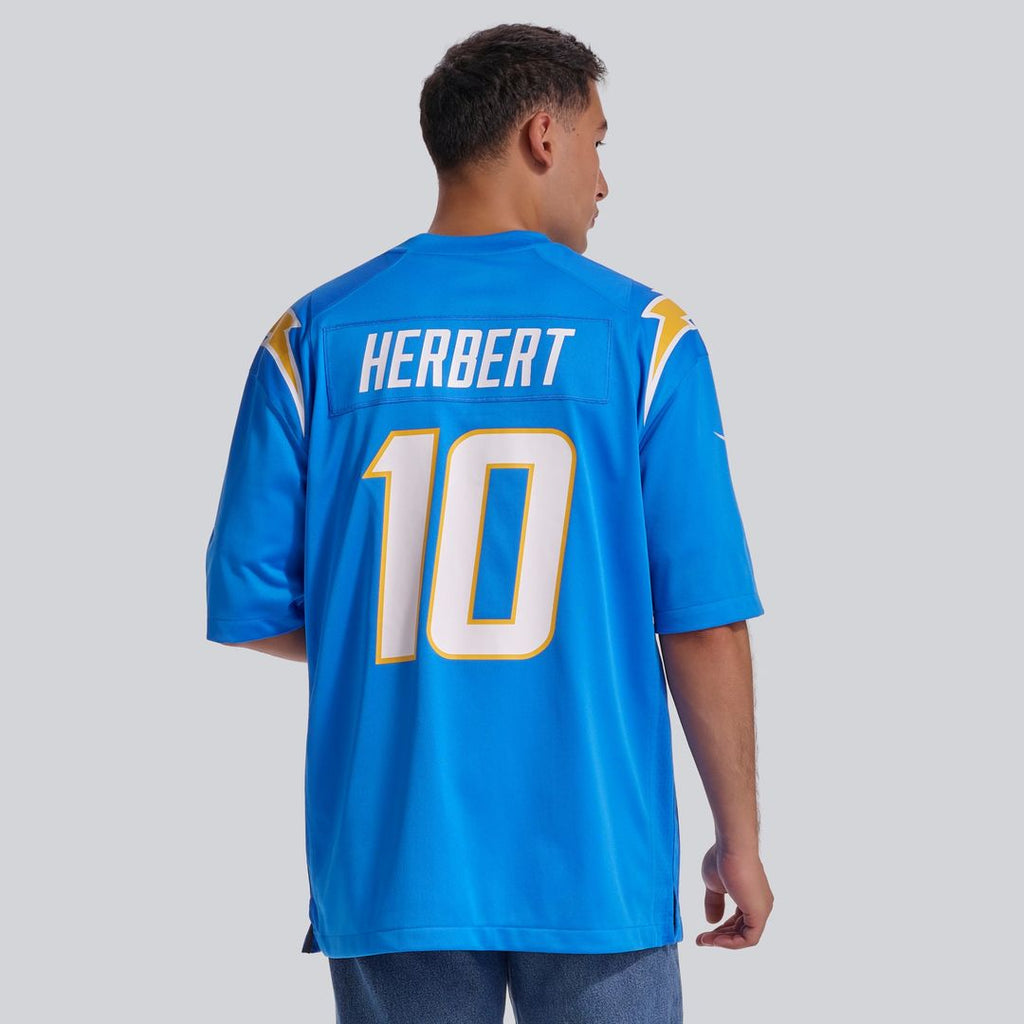Justin Herbert Los Angeles Chargers Player Jersey - Powder Blue
