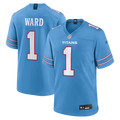 Cameron Ward Tennessee Titans Jersey - Light Blue