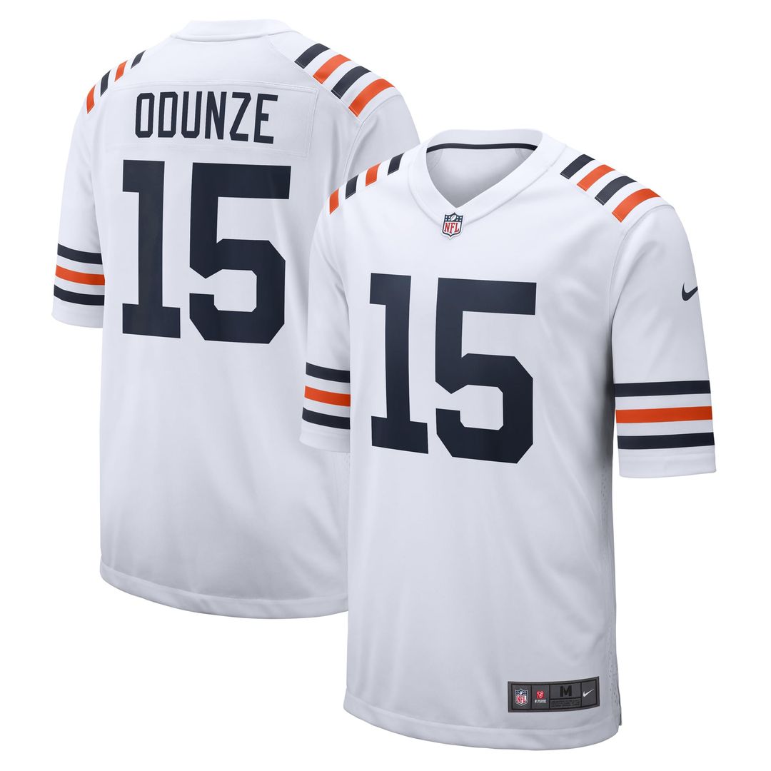 Rome Odunze Chicago Bears Alternate Jersey - White