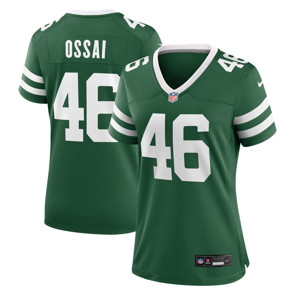 Joseph Ossai New York Jets Women's Team Jersey - Legacy Green