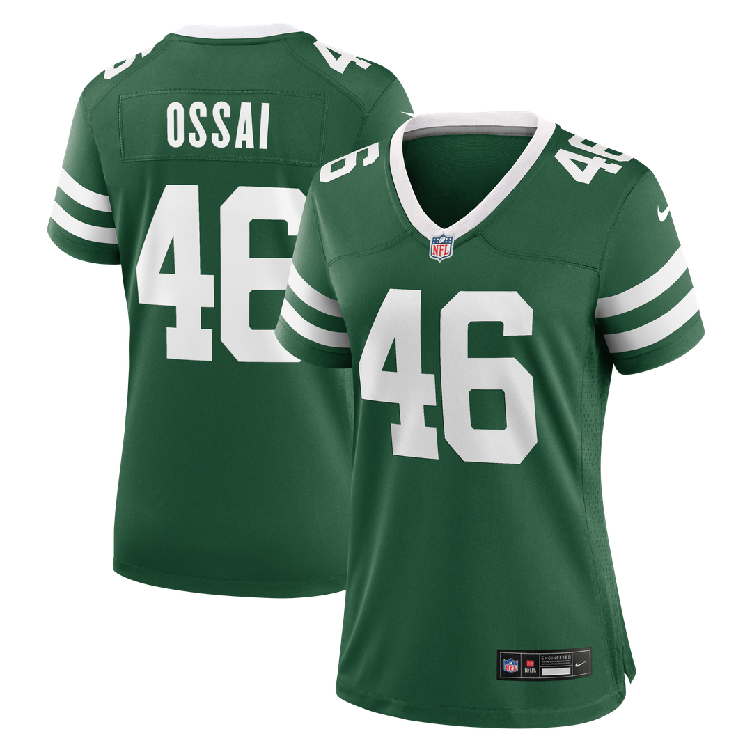 Joseph Ossai New York Jets Women's Team Jersey - Legacy Green