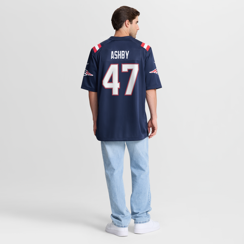 Julian Ashby New England Patriots Team Jersey - Navy