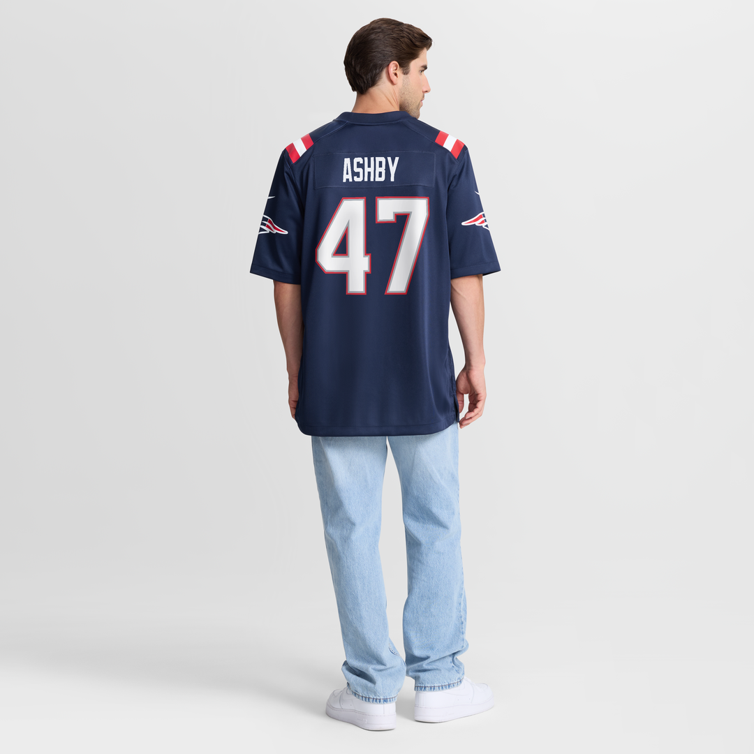 Julian Ashby New England Patriots Team Jersey - Navy