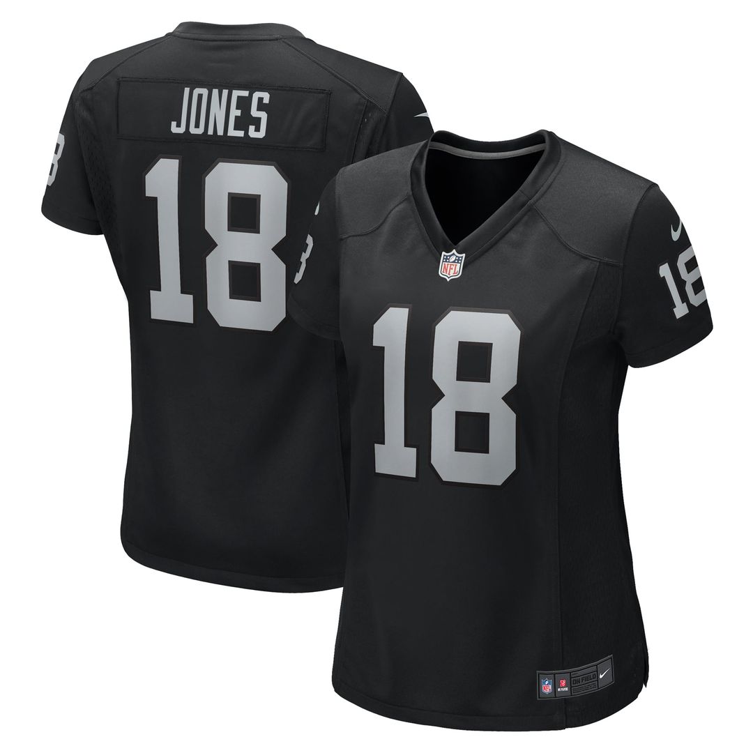 Jack Jones Las Vegas Raiders Women's Jersey - Black