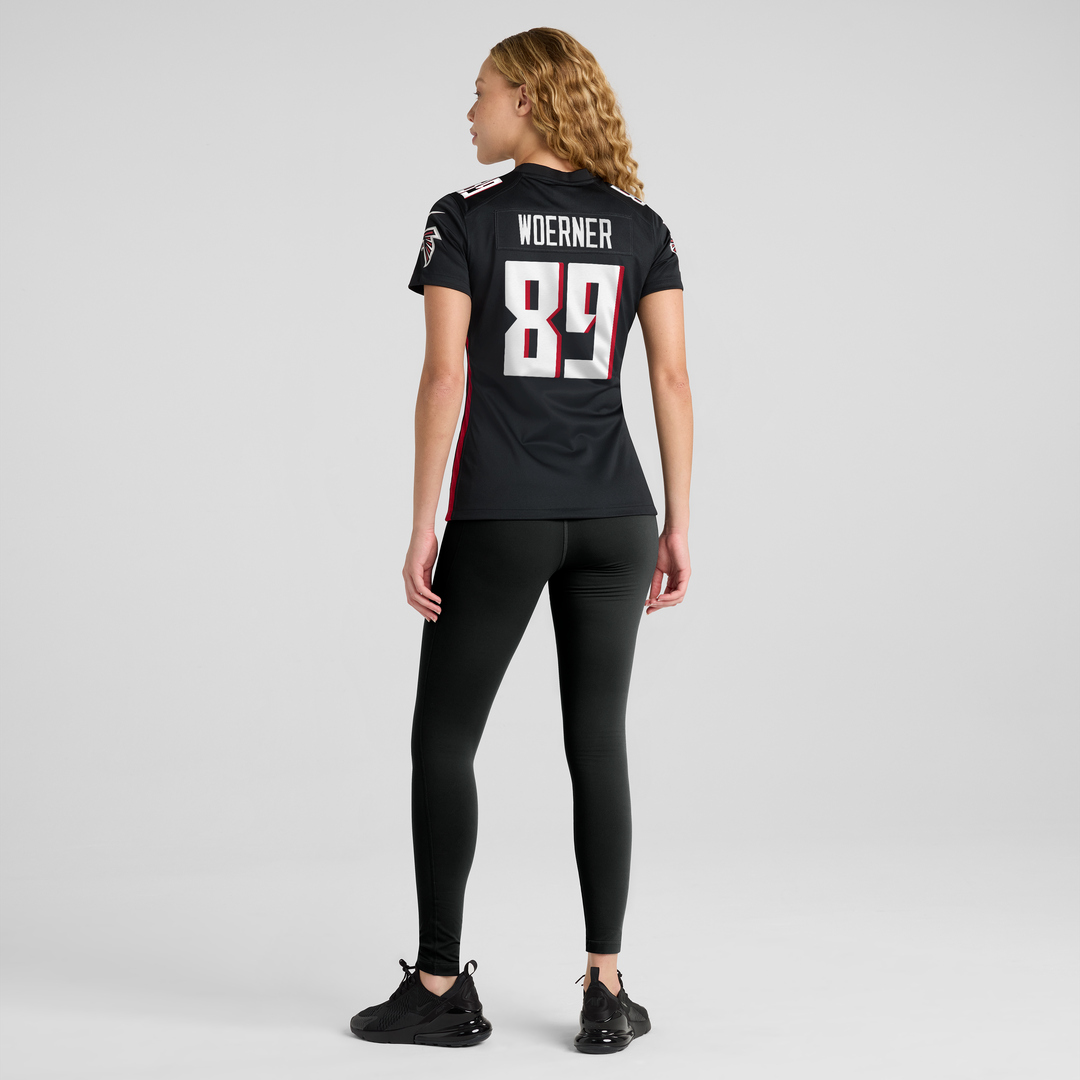 Charlie Woerner Atlanta Falcons Women's Jersey - Black