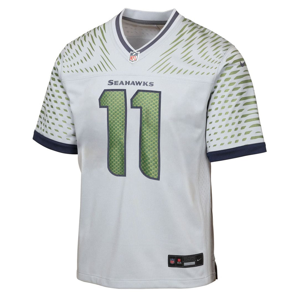 Jaxon Smith-Njigba Seattle Seahawks Youth Rivalries Collection Jersey - Gray