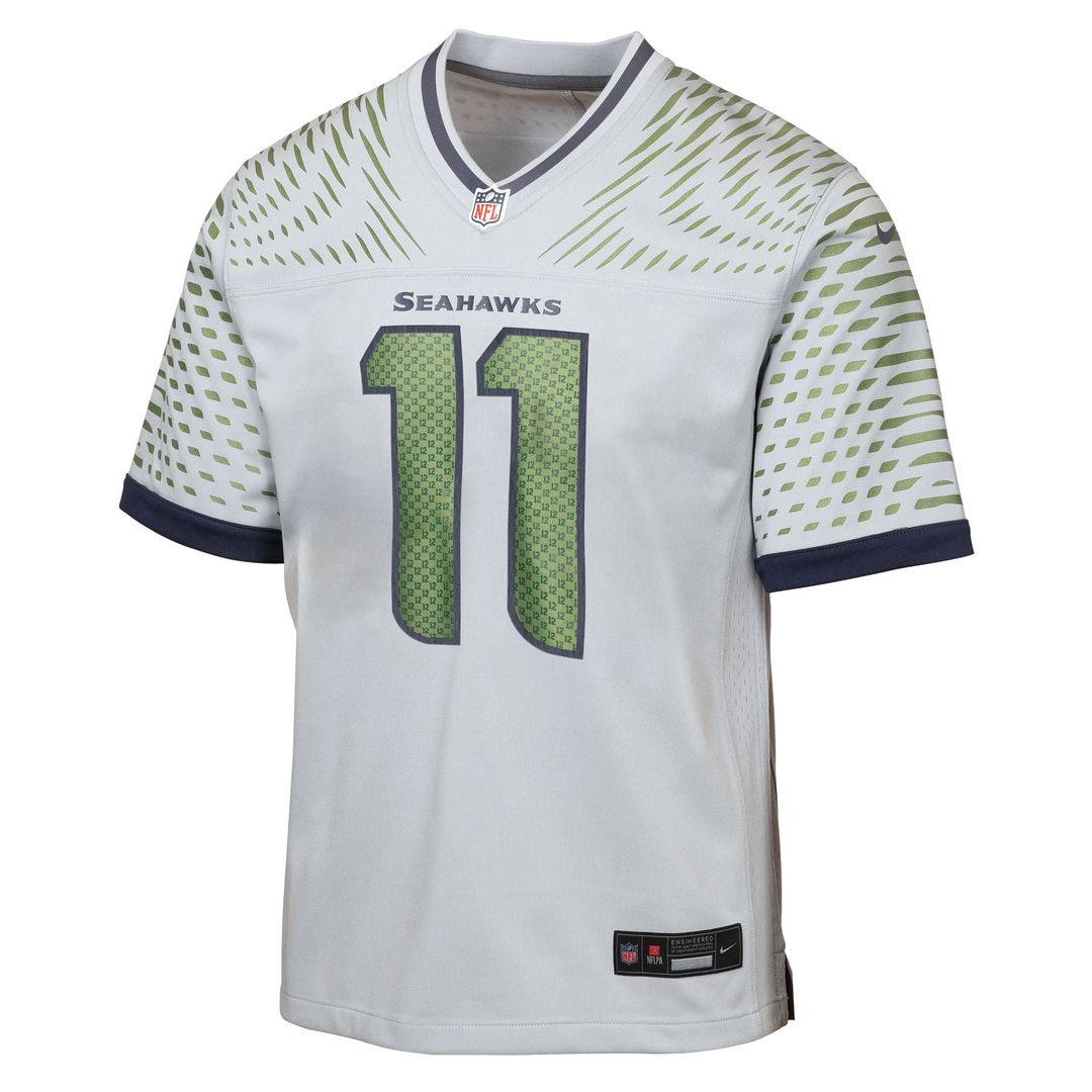 Jaxon Smith-Njigba Seattle Seahawks Youth Rivalries Collection Jersey - Gray