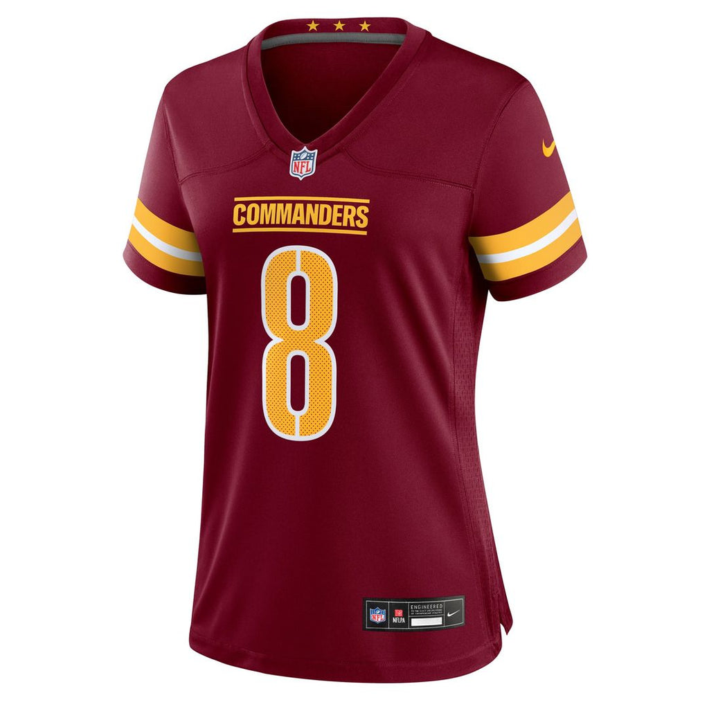Marcus Mariota Washington Commanders Women's Team Jersey - Burgundy
