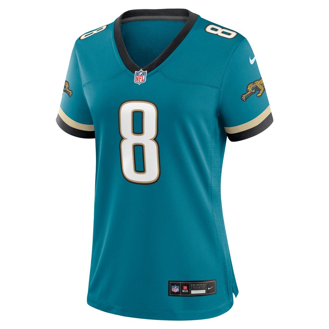 Mark Brunell Jacksonville Jaguars Women's Prowler Throwback Retired Player Jersey - Teal