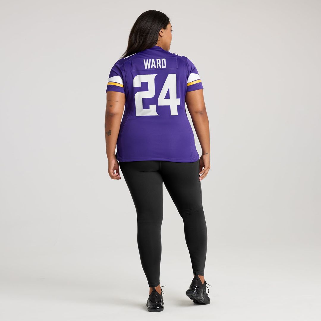 Jay Ward Minnesota Vikings Women's Team Jersey - Purple