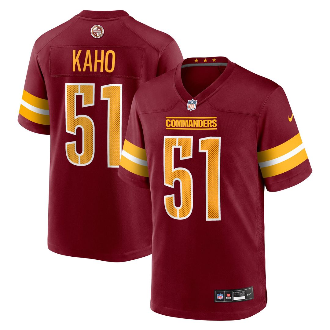Ale Kaho Washington Commanders Team Jersey - Burgundy