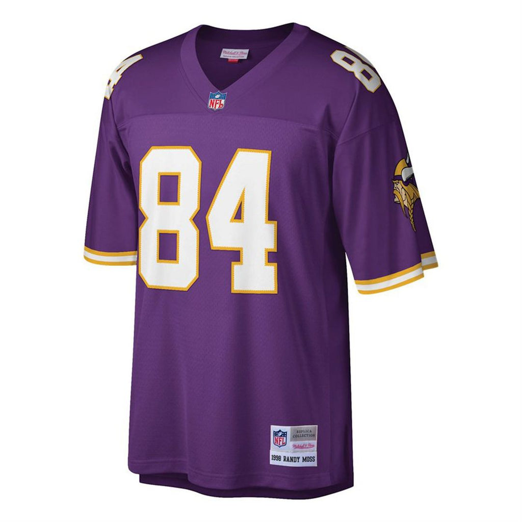 Randy Moss Minnesota Vikings Big & Tall 1998 Retired Player Jersey - Purple
