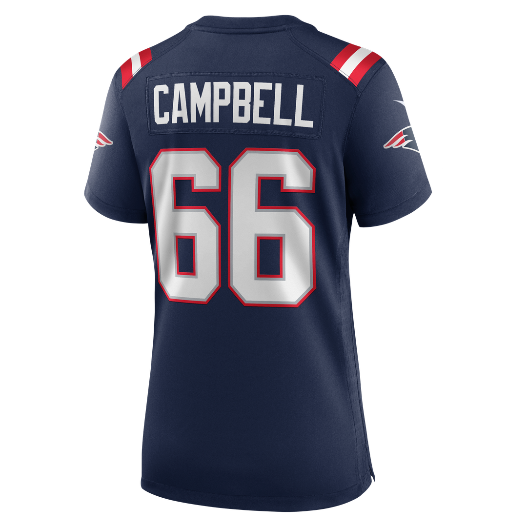 Will Campbell New England Patriots Women's Team Jersey - Navy