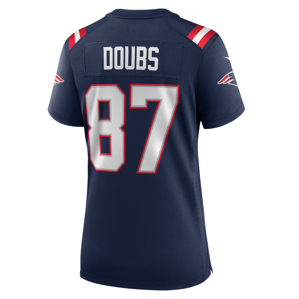 Romeo Doubs New England Patriots Women's Team Jersey - Navy