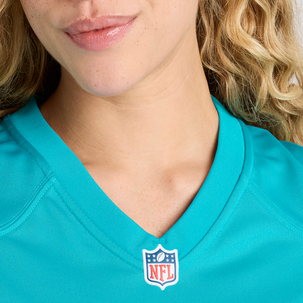 Jacob Rodriguez Miami Dolphins Women's Team Jersey - Aqua