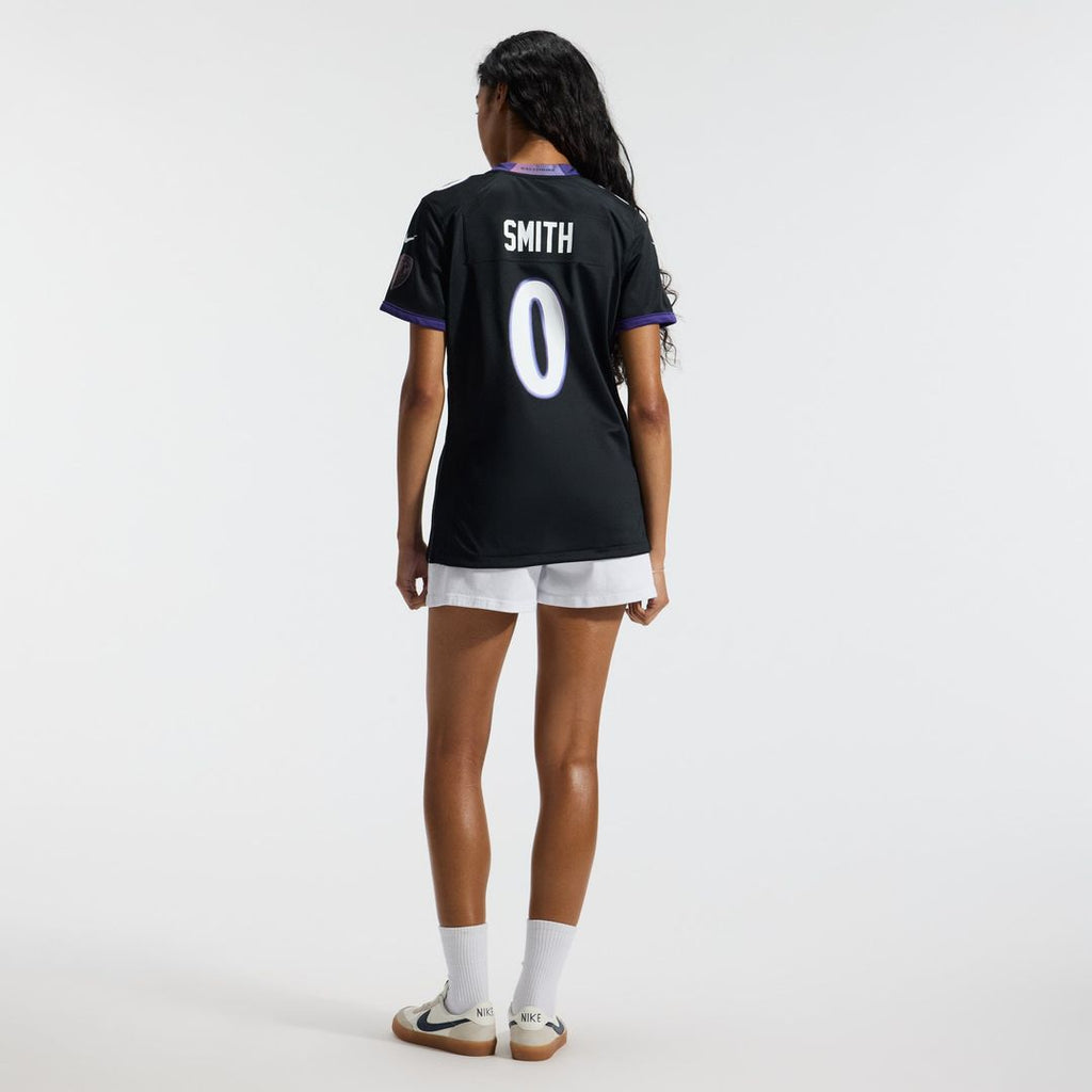 Roquan Smith Baltimore Ravens Women's Alternate Jersey - Black