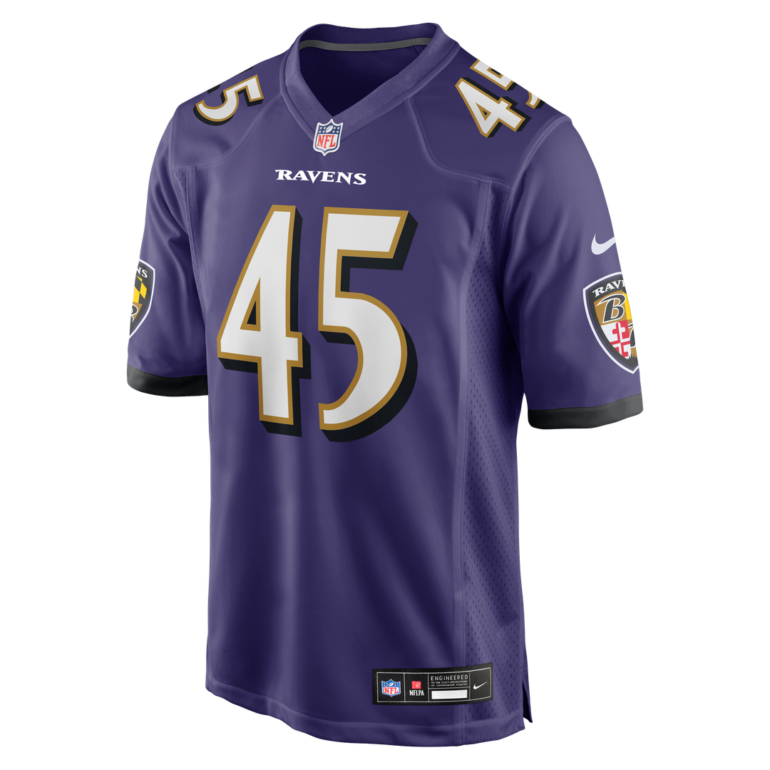 Mike Green Baltimore Ravens Team Jersey - Purple