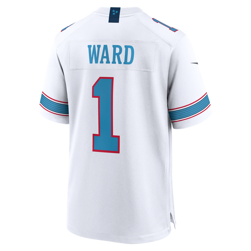 Cameron Ward Tennessee Titans Jersey - White